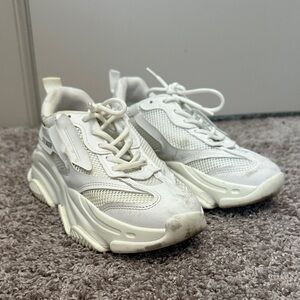 Steve Madden Chunky White Sneakers